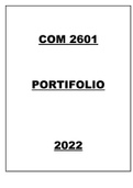 COM 2601 PORTIFOLIO 2022