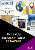TRL3709 Exam Pack compiled into Notes - Great for assignments and exam time!