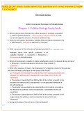 NURS 501501 Study Guides latest 2022 questions and correct answers.[Chapter 1 to Chapter31