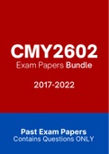 CMY2602 - Exam Questions PACK (2017-2022)