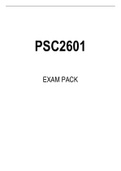 PSC2601 EXAM PACK 2022