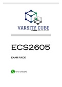ECS2605 EXAM PACK 2022