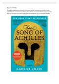 Literature assignment The song of Achilles