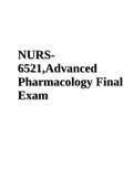 NURS6521 Final Exam Q&A 2022.