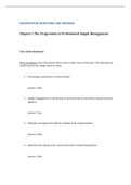 Supply Management, Burt - Exam Preparation Test Bank (Downloadable Doc)