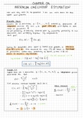 MT2508 Statistical Inference Chapter 4: Maximum Likelihood Estimation