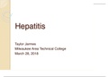 Chronic Conditions Final Project Example (Hepatitis)