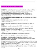 NUR 242 - Med Surg Exam 3 Complete Study Guide | Galen College of Nursing