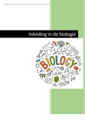 Biologie samenvatting hoofdstuk 1 Inleiding in de biologie (bvj) vwo 4