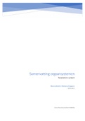 Samenvatting van alle hoorcolleges, werkcolleges en practica van het onderdeel Respiratoir Systeem van de cursus Orgaansystemen (BMW20205)