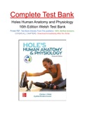 Holes Human Anatomy and Physiology 16th Edition Welsh Test Bank