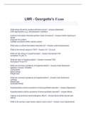 LMR - Georgette's Exam