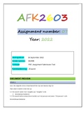 AFK2603 ASSIGNMENT 7 2022