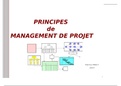 Principes Management de Projet