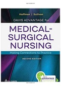 Test Bank for Davis Advantage for Medical-Surgical Nursing: Making Connections to Practice / Edition 2