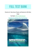 Chemistry for Today General Organic and Biochemistry 9th Edition Seager Test Bank