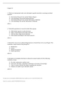  NSG 3029 Chapter 03  Exam (GRADED A+) Questions and Answers