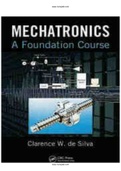 Mechatronics A Foundation Course 1st Edition Silva Solutions ManualMechatronics A Foundation Course 1st Edition Silva Solutions Manual