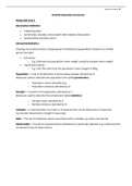 STA1610- Introduction to Statistics Summary: Study Units 01 - 11
