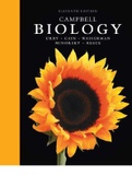 Campbell Biology 11th Edition Urry, Cain, Wasserman, Minorsky, Reece Test Bank