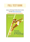 Anatomy and Physiology 7th Edition Marieb Test Bank with Question and Answers, From Chapter 1 to 26