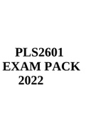 PLS2601 - Critical Reasoning EXAM PACK 2022