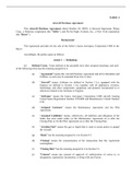 Aircraft Purchase Agreement 