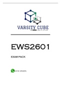 EWS2601 EXAM PACK 2022