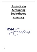 Readings for Analytics in Accounting & Financial Management