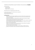 Lecture notes Quantitative research techniques (YSS20306 )
