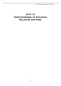 HEP4205 Implementation and Evaluation