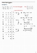 Lineare Gleichungssysteme - Mathe Lernzettel Grundkurs Abitur 2022 (14 Punkte)