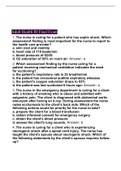 Adult Health III Final Exam Guide