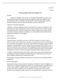 NUR114 Pharmacology HESI Remediation V2