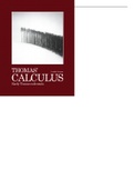 thomas calculus book and solution