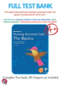Test Bank For Hartman's Nursing Assistant Care: The Basics, 5th Edition 5th Edition By  Hartman Publishing Inc, Jetta Fuzy RN MS 9781604251005 .