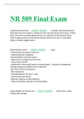 NR509 / NR 509  (Latest 2022 / 2023): Advanced Physical Assessment - Chamberlain