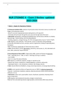      NUR 2755MDC 4 – Exam 2 Review -updated-2023-2024