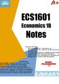 ECS1601 ECONOMICS 1B NOTES