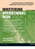 RSK4801 - Operational Risk Management Prescribed Book (PDF Format)