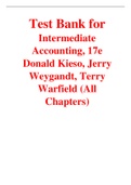 Intermediate Accounting 17th Edition By Donald Kieso, Jerry Weygandt, Terry Warfield (Test Bank)