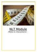 NLT uitwerking gehele dossier Meten & Interpreteren (bevat zowel vraag als antwoord + uitleg met  berekening) 