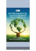 Environmental Management 2nd Edition, Sarel J. Smit, 2020