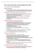 Betriebswirtschaftslehre 1 (BBWL01-01) Zusammenfassung: Wirtschaften als Erkenntnisgegenstand in der Betriebswirtschaftslehre 