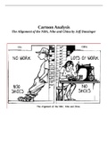 Cartoon Analysis - Negative aspects of globalization