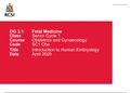 obgyn- embryology royal college of surgeons ireland