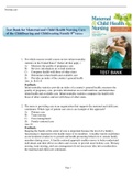 Test Bank for Maternal and Child Health Nursing Care of the Childbearing and Childrearing Family 8th Edition