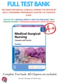 Test Bank for Medical-Surgical Nursing  4th, 5th Edition by Stromberg