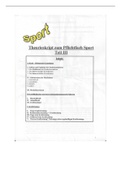 Theorieskript Sport -Skelettmuskulatur und Krafttraining