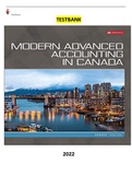 COMPLETE - Elaborated Test Bank for Modern Advanced Accounting in Canada ED.9 by Darrell Herauf & Murray Hilton ALL Chapters included  and Updated for 2023